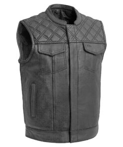 Black@Faelor-Quilted-Leather-Vest