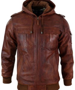 Brown@levitix-brown-hooded-bomber-leather-jacket
