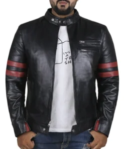 Black@Mens-Black-Leather-Motorcycle-Jacket-Retro-Style-Biker-Jacket