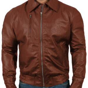 TAN@Orbitara Tan Bomber Leather Jacket@orbitara-tan-bomber-leather-jacket