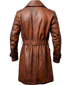Vax Brown@Qorion-Motorcycle-Leather-Duster-Coat-2