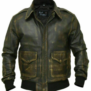 Distressed Black@stellarix-distressed-black-aviator-leather-jacket