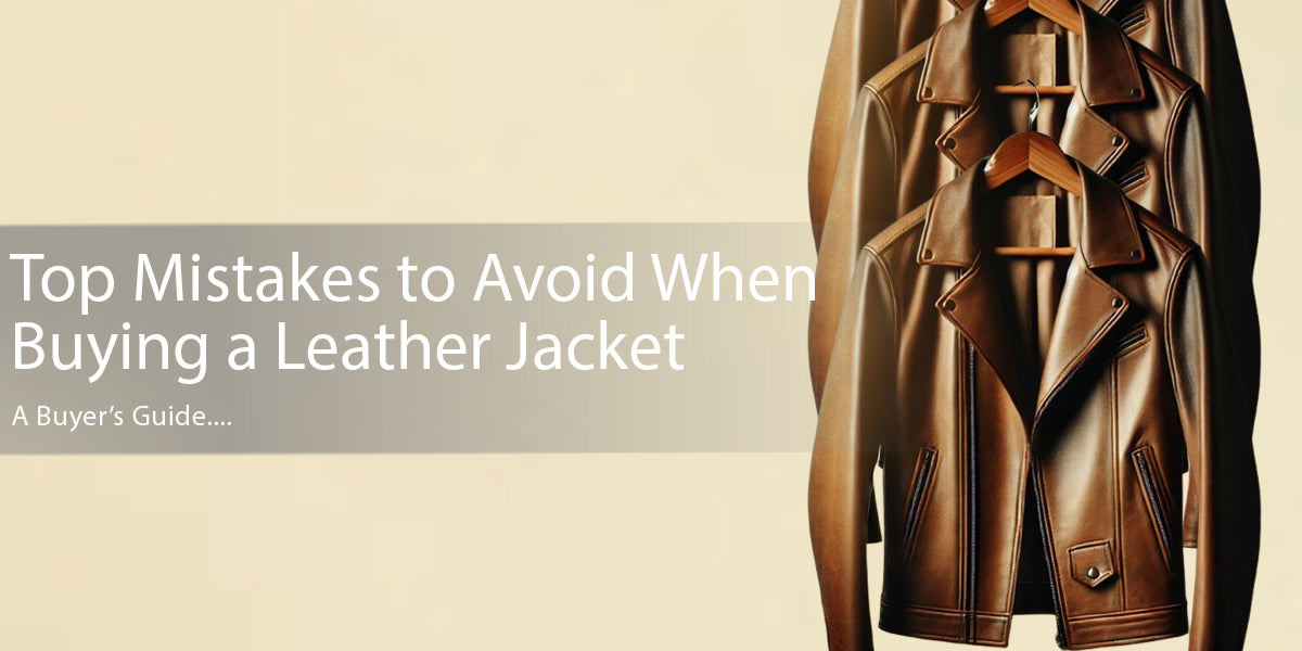 Top Mistakes to Avoid When Buying a Leather Jacket