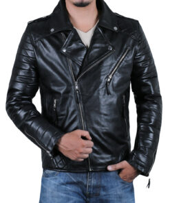 Black@tremorix-black-double-rider-leather-jacket