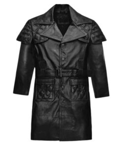 Black@Ulith-Quilted-Long-Leather-Coat