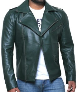 Green@umbrix-green-double-rider-leather-jacket