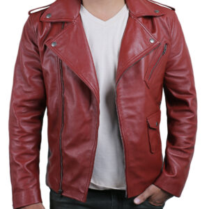 Maroon@zyrara-maroon-double-rider-leather-jacket