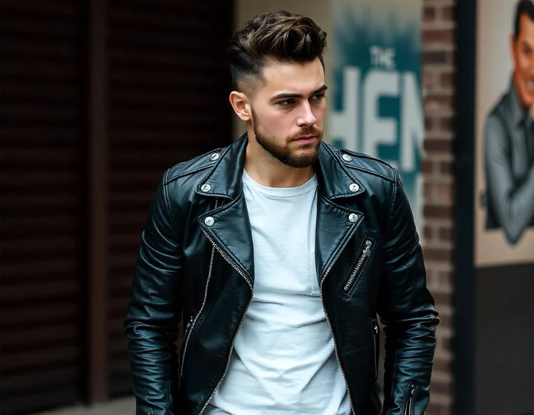 Men's Biker Leather Jackets