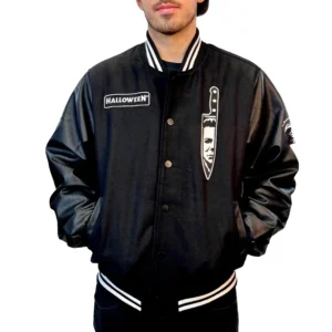Michael Myers Halloween Black Varsity Jacket