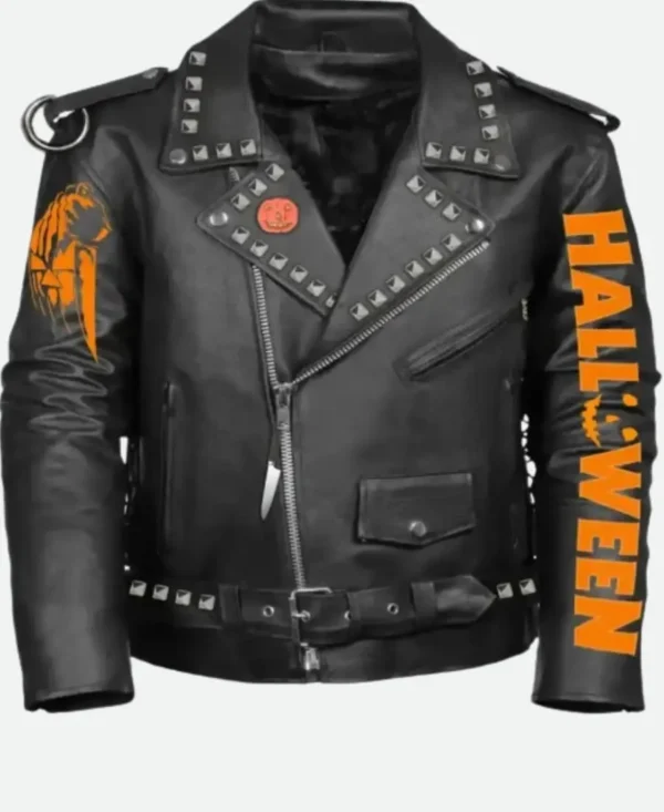 Michael Myers Halloween Leather Biker Jacket