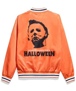 Alternative view of Michael Myers You Can't Kill the Boogeyman Orange Jacket