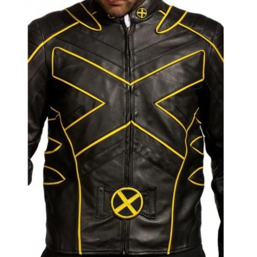 Wolverine X-Men The Last Stand Black Leather Jacket - Image 2