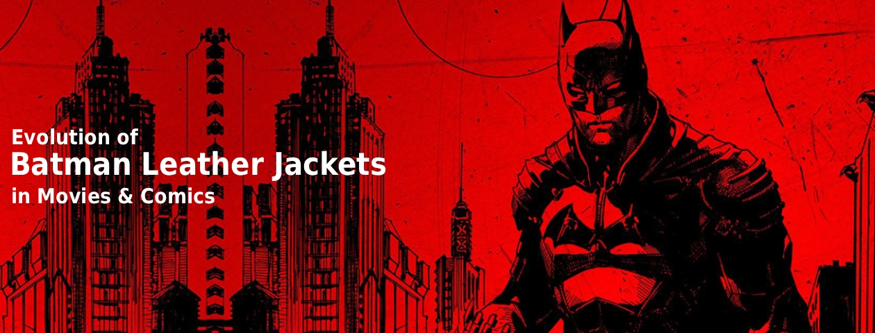 Evolution of Batman Leather Jackets in Movies and Comics