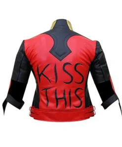 Alternative view of Injustice God Among Us Harley Quinn Kiss This Jacket