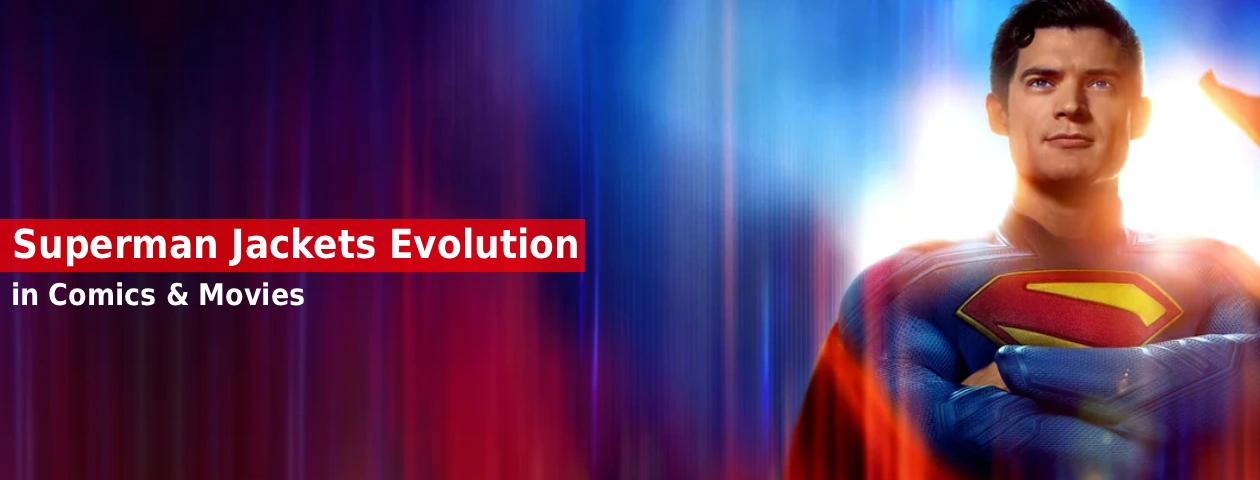 Superman Jackets Evolution in Comics and Movies