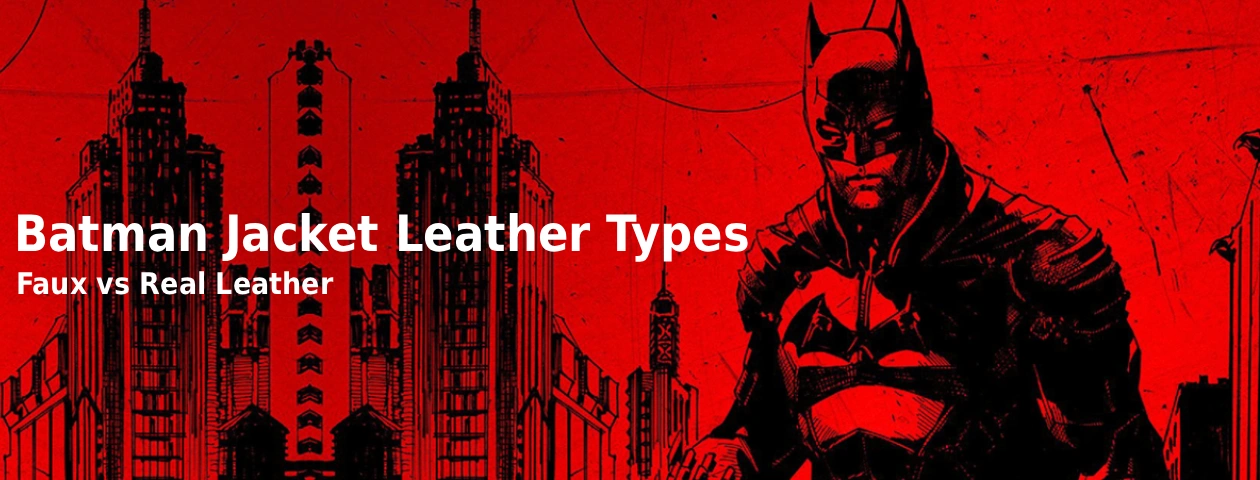 Batman Jacket Leather Types: Faux vs Real Leather