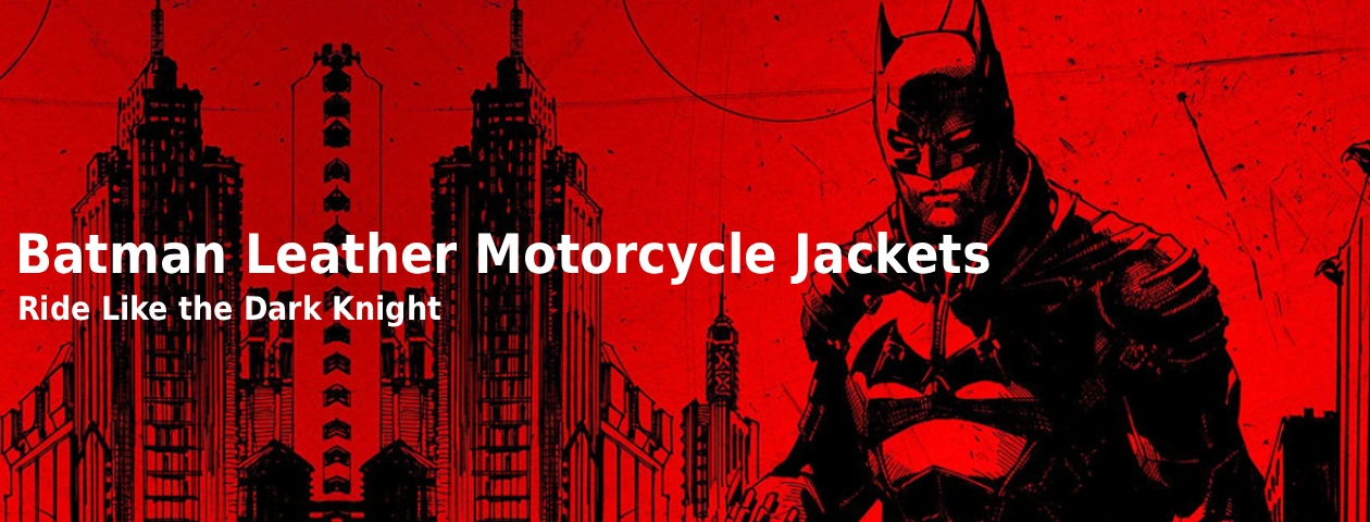 Batman Leather Motorcycle Jackets: Ride Like the Dark Knight