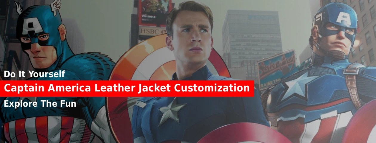 Explore The Fun: DIY Captain America Leather Jacket Customization
