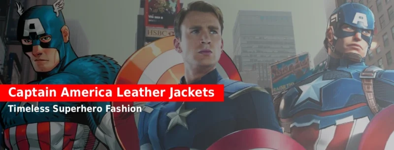 Captain America Leather Jackets: Timeless Superhero Fashion