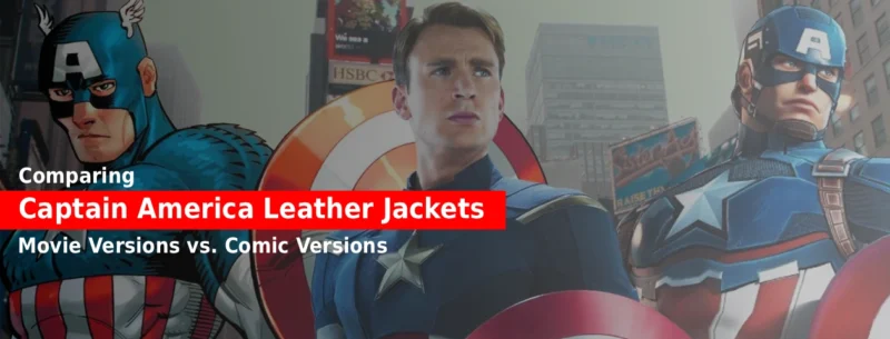 Comparing Captain America Leather Jackets: Movie Versions vs. Comic Versions