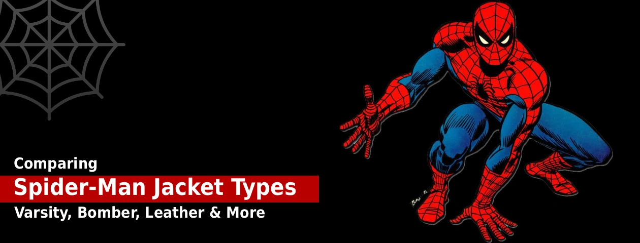 Comparing Spider-Man Jacket Types: Varsity, Bomber, Leather & More