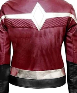 Gal Gadot Wonder Woman Red Leather Jacket