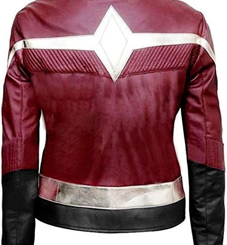 Gal Gadot Wonder Woman Red Leather Jacket
