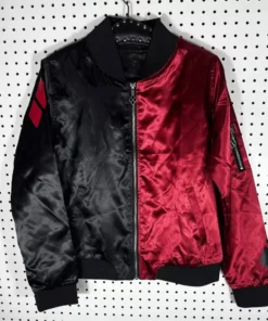 Harley Quinn The Batman Bomber Leather Jacket