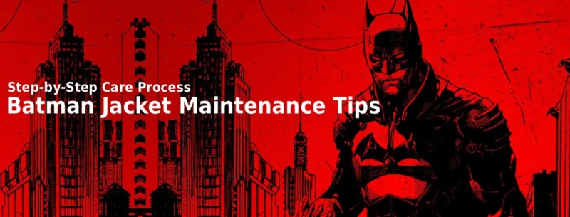 Step-by-Step Care Process: Batman Jacket Maintenance Tips
