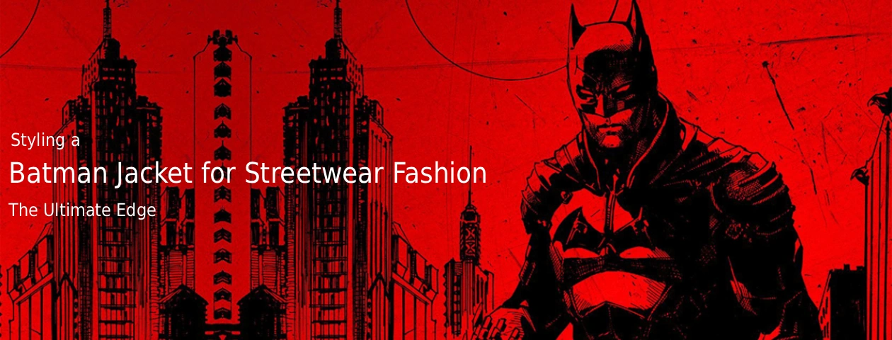 Styling a Batman Jacket for Streetwear Fashion