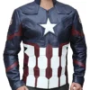 The First Avenger Captain America Leather Jacket