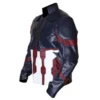 The First Avenger Captain America Leather Jacket Side Veiw