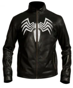 Tom Holland Spider-Man Homecoming Black Leather Jacket