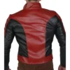 Tom Holland Spider-Man No Way Home Red Leather Jacket Back