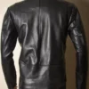 Tony Stark Iron Man Black Leather Jacket