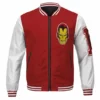 Tony Stark Iron Man Varsity Jacket