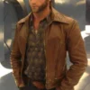 X-Men Wolverine Hugh Jackman Vintage Biker Leather Jacket
