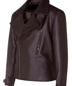 captain america brown leather jacket