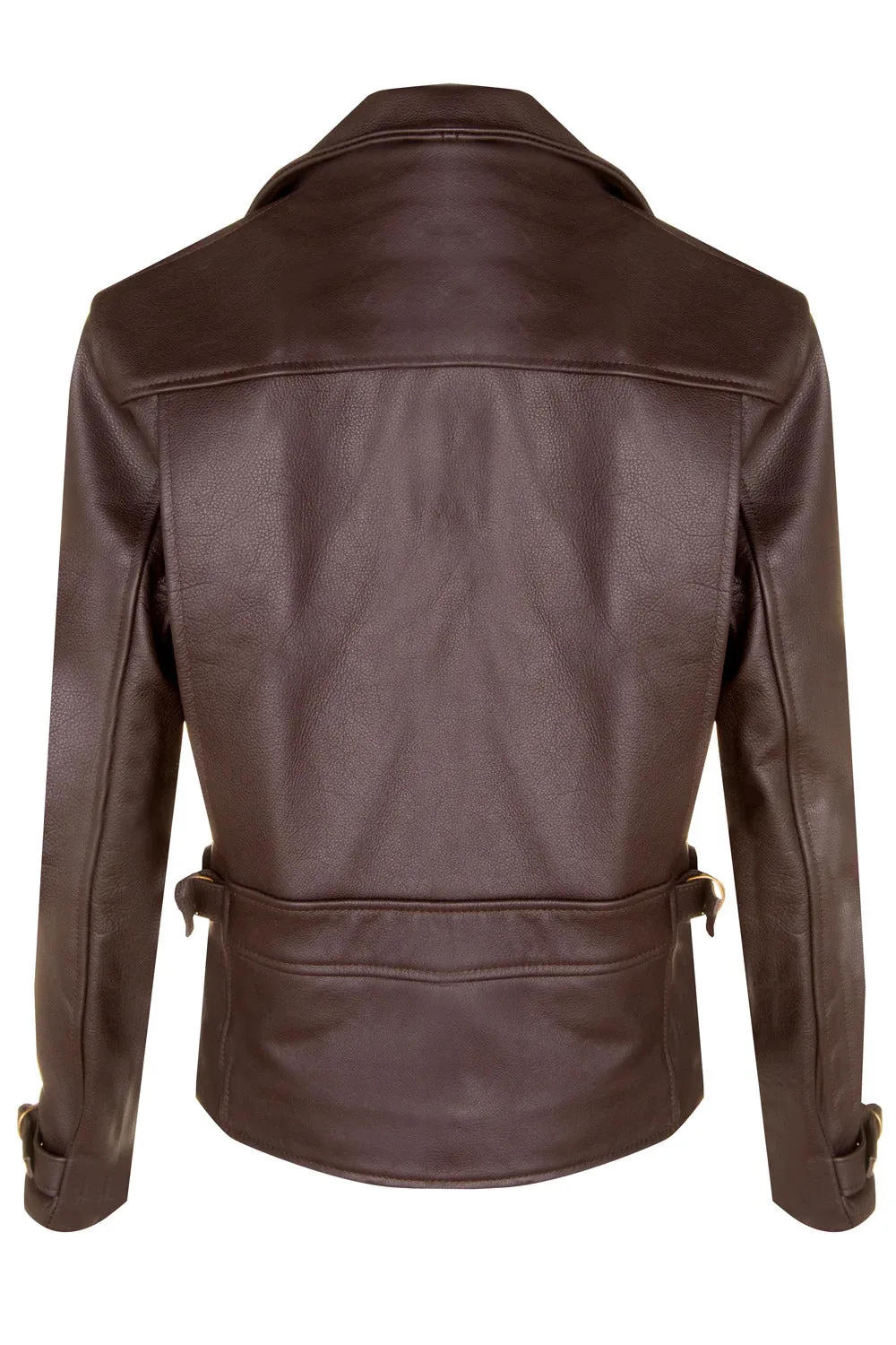 captain america the first avengers distressed brown biker real leather jacket