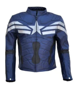 captain america winter soldier leather jacket