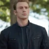 chris evans leather jacket endgame