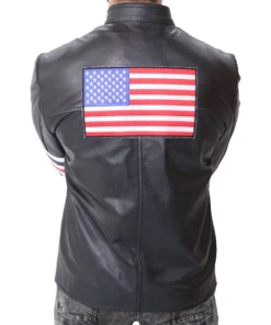 easy rider captain america leather jacket