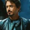 iron man 1 tony stark leather jacket