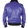 joker purple bomber jacket