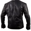 Black@ smallville black leather jacket