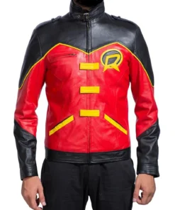 Tim Drake Batman Robin Leather Jacket
