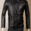 tony stark leather jacket
