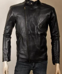 tony stark leather jacket