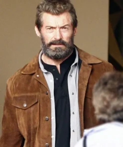 wolverine authentic suede leather jacket