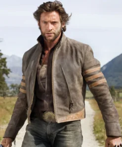 wolverine brown leather jacket